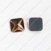 DZ-1068 square crystal flat back glass rhinestones for jewelry 